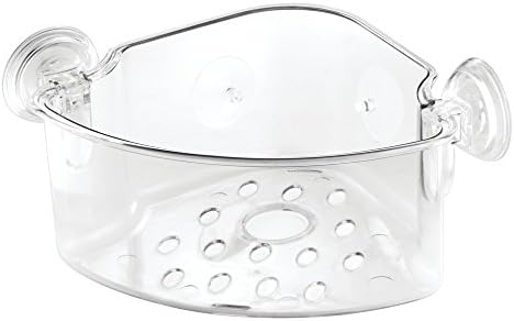 Idesign BPA без пластична моќност за заклучување на агол за складирање на агол - 5 x 11 x 7,8 , чиста