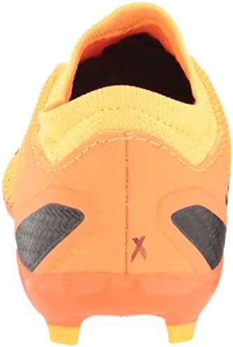 Adidas x Speedportal.3 без лациска фирма фудбалски чевли, соларно злато/црно/тимско соларно портокалово, 4,5 американски унисекс големо