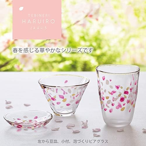 Aderia S-6318 Hariro Sake Cup Set, Sake Pot: 3,5 fl Oz, Sakura/Pink), направено во Јапонија, кутија за подароци