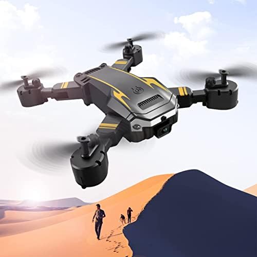 QIYHBVR мини дрон со камера - 4K HD FPV преклопен беспилотно летало со носење куќиште, интелигентно избегнување на пречки, еден клуч полетување/земјиште, одржување на надм?