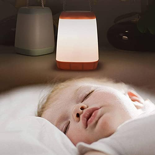 Ноќна светло ламба USB полнење спална соба во кревет ламба на отворено кампување светла рачна ламба новороденче бебето доење и вонредна состојба