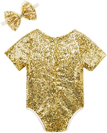 Цилуку новородено бебе ромпер секвен секвен за кратки ракави за новороденчиња за роденденска облека за роденденски облеки