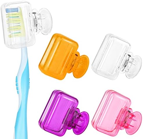 4 пакувања за четкичка за заби за заби капаци капачиња за четка за четка за заби, заштитен пластичен клип за патување во домаќинството, одговара на повеќето рачни и ?
