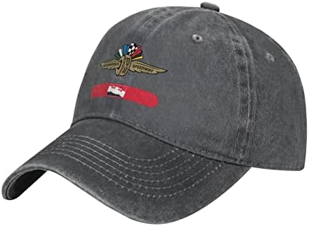 Whirose Indy 500 бејзбол капа што може да се пее прилагодлива капа на бејзбол капа на бејзбол