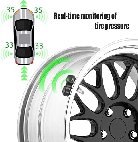 Сензорот LiantInxu TPMS, сензорот за следење на притисокот на гумите 433MHz, компатибилен за A4 A6 A7 Q7 R8 RS4 RS7 S6 S8 Continental GT Touareg