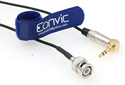 Eonvic Thinkate Sync Metal 3,5 mm TRS приклучок до BNC Timecode Cable за Arri Alexa Camera
