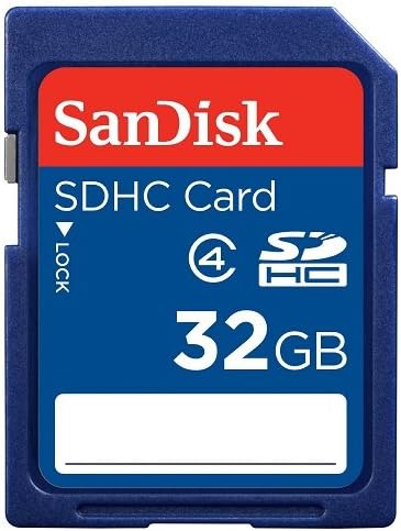 10 Пакет SanDisk SD HC 32 GB Класа 4 Флеш Мемориска Картичка SDSDB-032G Мало SDHC - Со Сѐ Освен Stromboli Combo Читач