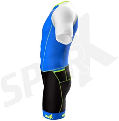 Sparx Mens Elite Aerosuit Triathlon Suit Mens Mens Mens Shoft Sneave Tri Suit Skinsuit