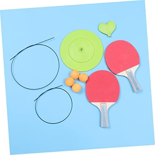 Inoomp 1 Поставете преносни комплети за тенис на табели за деца, опрема за обука на тенис за обука на табели за тенис, затворена маса