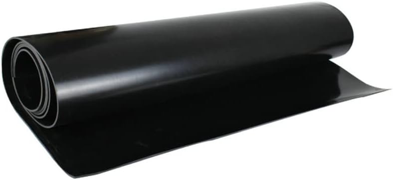 500x500mm црн силиконски гумен лист црна плоча Мат гума Мета плоча Силиконски плочи 1/2/3/4/5мм за отпорност на топлина