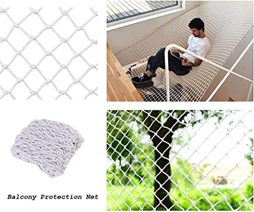 Среќно Заштитна Мрежа За Балкон, Мрежа За Безбедност На Деца, Мрежа За Птици, Скалила Против Паѓање На Скали За Домашни Миленици, Мрежна Ограда
