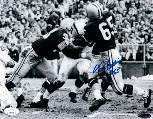 Том Бетис потпиша автограмиран 8x10 Photo Green Bay Packers JSA AB54496 - Автограмирани НФЛ фотографии