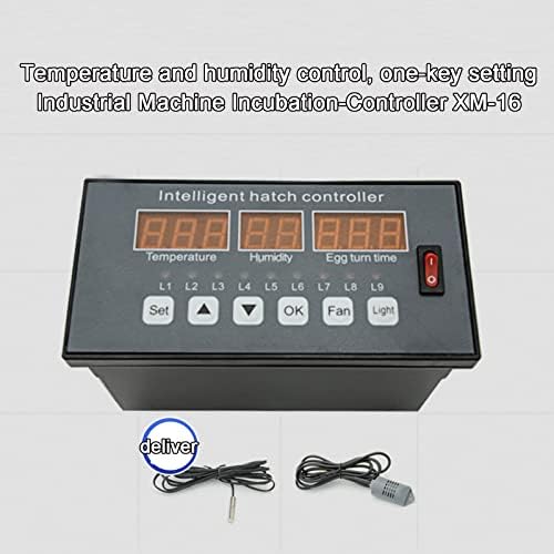 Автоматски контролер на инкубатор XM-16 Автоматски и мултифункционален систем за контрола на инкубаторот на јајцата инкубатор на вентилаторот