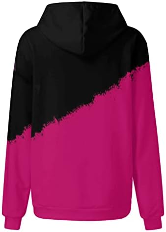 Напоо џемпери за женски шерпа худи меки букви печатени топки врвни кошули зимска облека со џеб