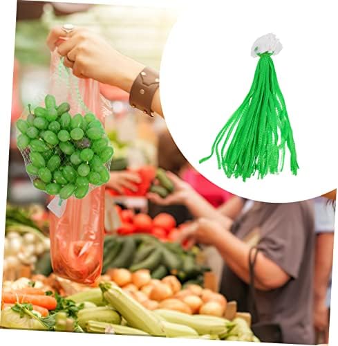 Valiclud 100 парчиња овошје и зеленчук торба за мрежи произведуваат свеж зеленчук овошен кеса торбички торби за зеленчук нето
