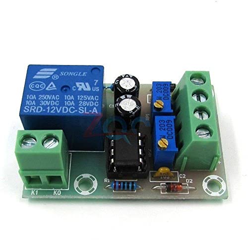 Контрола на таблата за полнење на батеријата XH-M601 12V Интелигентен полнач за контрола на електрична енергија Контрола на модул Панел