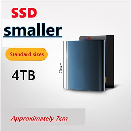 N/A TIPC-C преносен хард диск SSD шема 4TB 2TB Надворешен SSD 1TB 500 GB Мобилен цврст државен хард диск USB 3.1 Надворешен SSD
