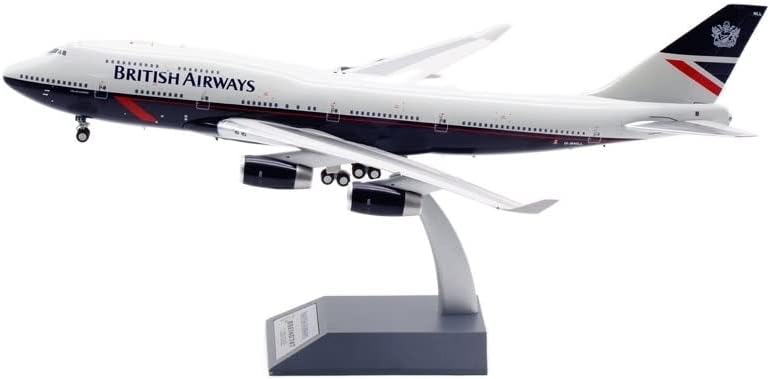 Односот на лизгање на Лукбут на насликаните уметнички дела за: Die Cast Ard Model 1: 200 Scale Model Model Alloy British Airways 747-400