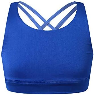Yonghs Kids Girls Gym yoga Sports Bras Dance Crop Top Sturpyty Creted Moirt Moirts Whirts Activewear Loungewear