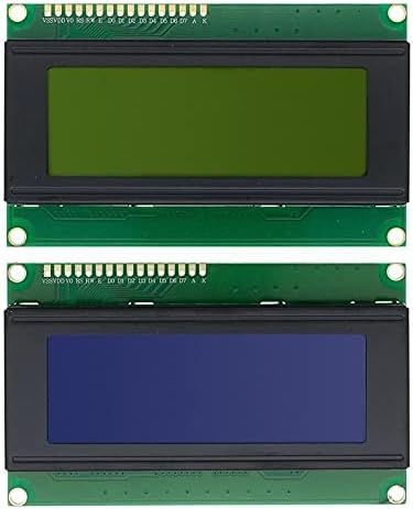 ZYM119 10PCS 20x4 LCD модули 2004 LCD модул со LED сино осветлување бел карактер/жолто зелено коло