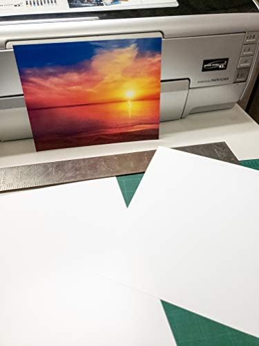 8 x 10 Премиум мат светло бело инк -џет двострана фото -хартија - 50 листови