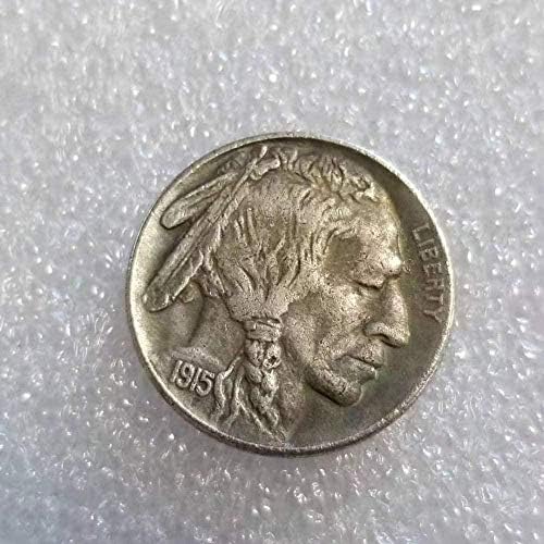 Антички Ракотворби Скитници Монета Месинг Сребрена Сребрена Долар Монета #353-5
