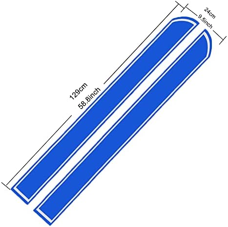 49 х 8.7 Автомобил Хауба Лента Налепница Авто Трки Тело Страна Лента Налепница Винил Покрив Хауба Браник Лента Налепница Декорација