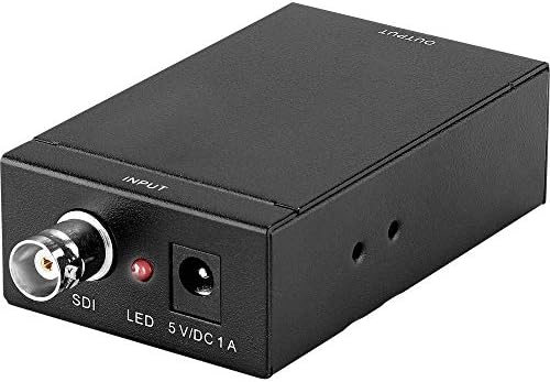 Speaka SP - 5965664 Професионален AV Конвертор [SDI-HDMI] СП-MSD/HD-01, Црна