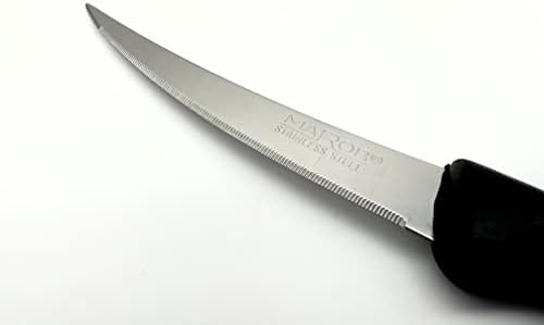 Мароб од Мариети-4-инчен овошен нож италијански сет од 6 нож од не'рѓосувачки челик
