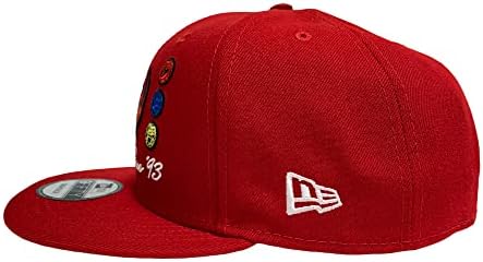 Нова ера 9fifty Power Rangers Morphin од '93 Snapback Hat Cap Red