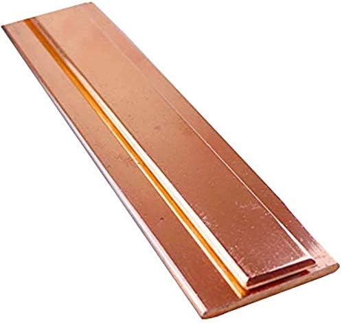 Месинг плоча бакарен лист 19,6 T2 Cu метал рамна лента DIY метална занаетчиска дебелина 2мм метална фолија