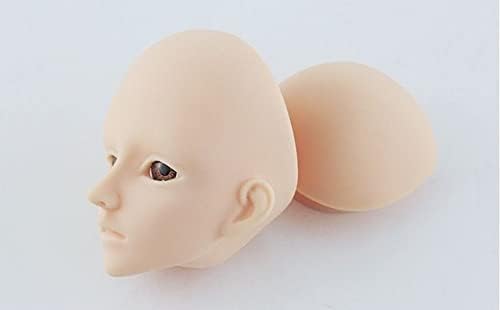 Welliestr 3 парчиња 1/3 кукла глава мека пластична играчка кукла за пренесување на кукли шминка бели глави на DIY за BJD Make Up