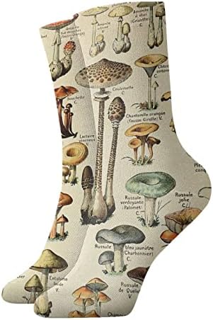 Pluancekn симпатична цртана филмска новини и смешни чорапи на екипажот обични атлетски чорапи за мажи жени луди кратки чорапи подарок