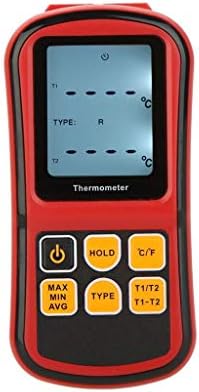 UXZDX CUJUX Gm1312 Дигитален Термометар Двоканален Тестер За Дијагностичка Алатка За Температура За K/J/T/E/R/S / N Термоспој