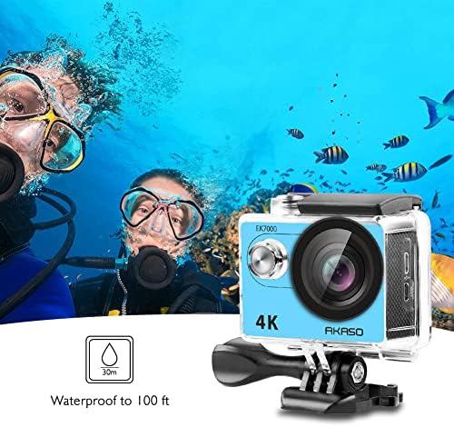 Акасо ЕК7000 Акциона Камера Со Комплет За Качување По Карпи