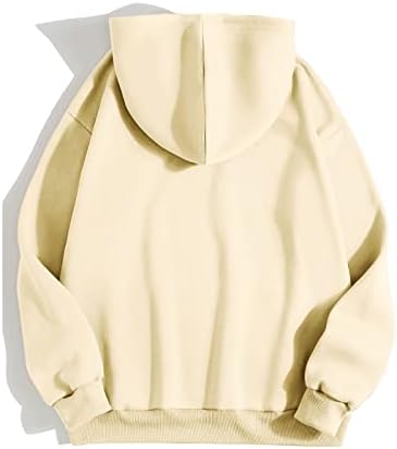 Kcjgikpok женски мама дуксери, букви графички печати качулка пуловер со долги ракави за џеб џеб џеб дуксери врвови