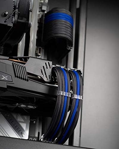 Reaper Cable Sneaved PSU Extension Set - Екстензии за напојување - 1x 24 игла/ 2x 8 пин/ 2x 6 пин/ 1x 4+4 пин - со чешли - 30см