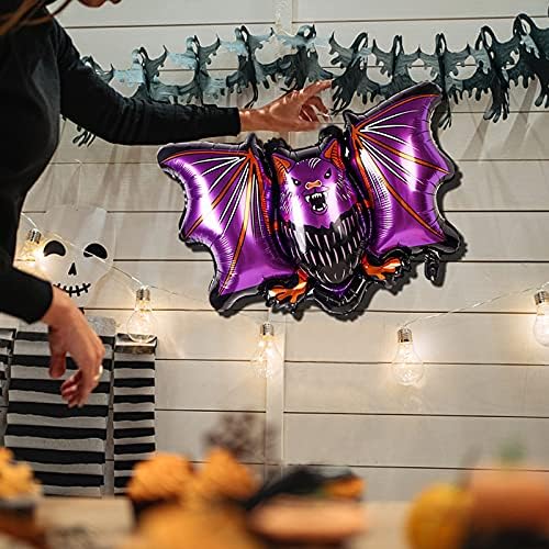 #7gkrfw Ноќта на вештерките Декорации Фолија балони лилјак тиква за резерви за домашни барови домашни партии