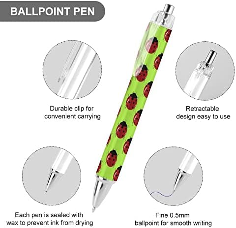 Симпатично пенкало за Bardpug Ballpoint Симпатична работна топка пенкало за пенкало за домашни средства за домашни материјали 1 парчиња