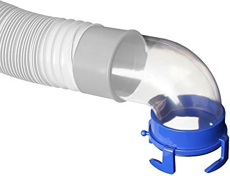 PREST-O-FIT 1-0021 BLUELINE 90 ° Adapter Clear Hose