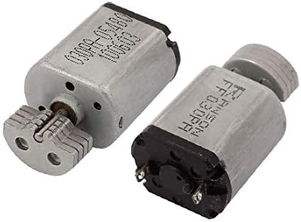 X-Ree 2PCS DC 3.7V 63000rpm Висок вртежен момент микро DC мотор за RC електрични играчки (2 Pezzi DC 3.7V 63000 вртежи во минута микро-вртежен