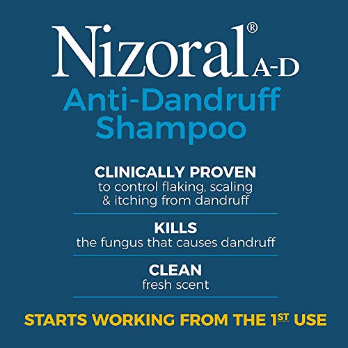 Nizoral Anti-D-глувче шампон 7oz и пакет за четки за масажер со скалп