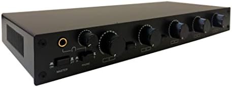 Професионален контролер за дистрибуција на стерео звучници со 5 зона со контроли на волумен