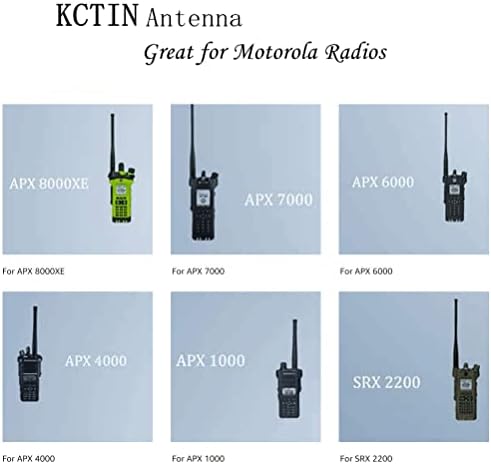 NAR6595A Stubby антена за Motorola APX 764-870MHz сигнал опсег и 7-800 GPS од KCTIN