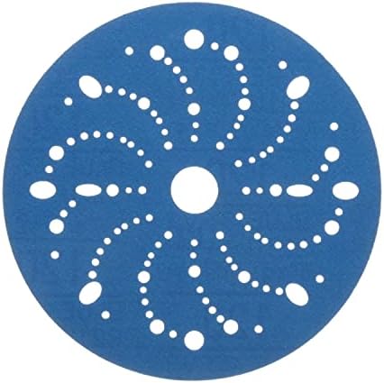 3м Хуклит Сина абразивна диск Мулти-дупка, 36174, 6 во, 120 одделение, 50 дискови по картон