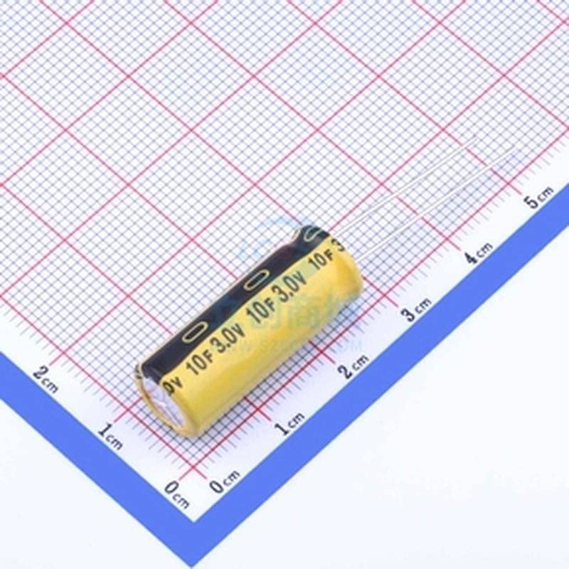 2 Парчиња Супер Кондензатор 10Ф -10% -+30% 3в Радијално Олово, П=5мм СДБ3РОЛ1061025