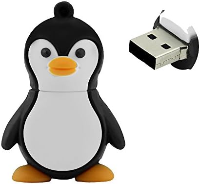 64 GB USB 2.0 Flash Druth Новина Симпатична бебе пингвин пенкало погон Меморија стап палецот на палецот