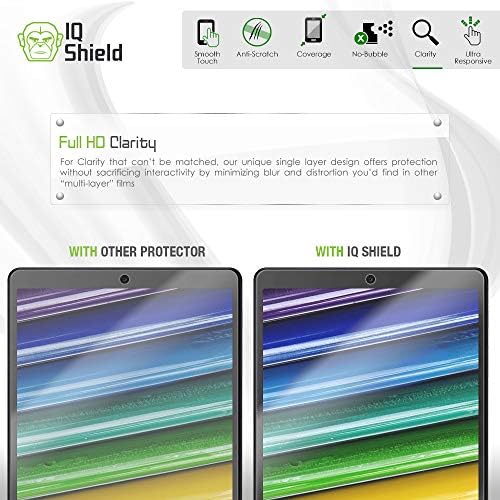 IQ SHIELD SCREEN PREACTOR Компатибилен со Samsung Galaxy Tab A 10.1 Anti-Bubbul Clear Clear филм