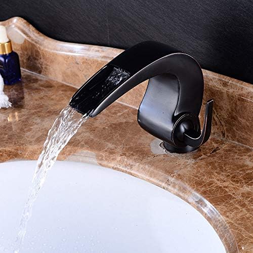 Раксинбанг луксузна црна бања мијалница целосна бакарна тапа топла и ладна вода кондиционирање ретро дома хотел клуч тип на мешање
