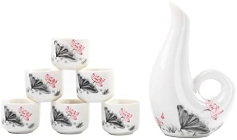 Јапонски јазик Seijy постави креативно керамичко вино домашно изолација вино чаша керамика за бело вино за вино во сет